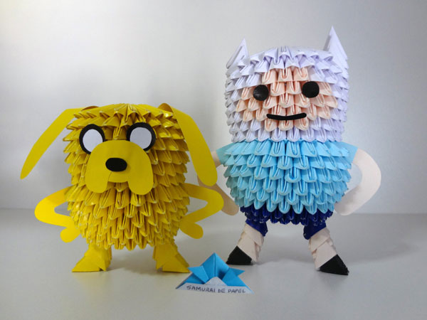 Origami 3D Adventure Time